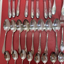 VINTAGE 48 Piece WM ROGERS MFG CO  Stainless Original Roger’s