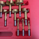 MASTERGRIP 480082 16pc Titanium Plated Bit Set *With Carrying Case