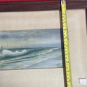 R. Atkinson Fox, Sail Boats Ocean Waves Framed Print 1908