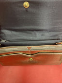 Vintage Roger Gimbel Accessories Quilted Pattern Bifold Long Wallet/Clutch Lot 3