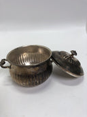 Sheridan silverplate bowl with lid