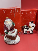 Vintage Avon Christmas Ornaments and Collectibles Lot of 9