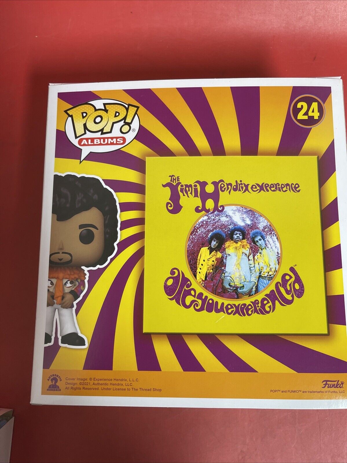 Funko Pop! Album Cover with Case: Ace of Spades #08,Areyou Experienced #24