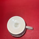 Lenox Fruits Of Life Tea 4 Cups & 3 Saucers, Creamer, Gold Trim