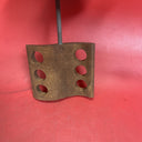 Vintage large hand crank wood handle & paddle butter churn no glass bottle
