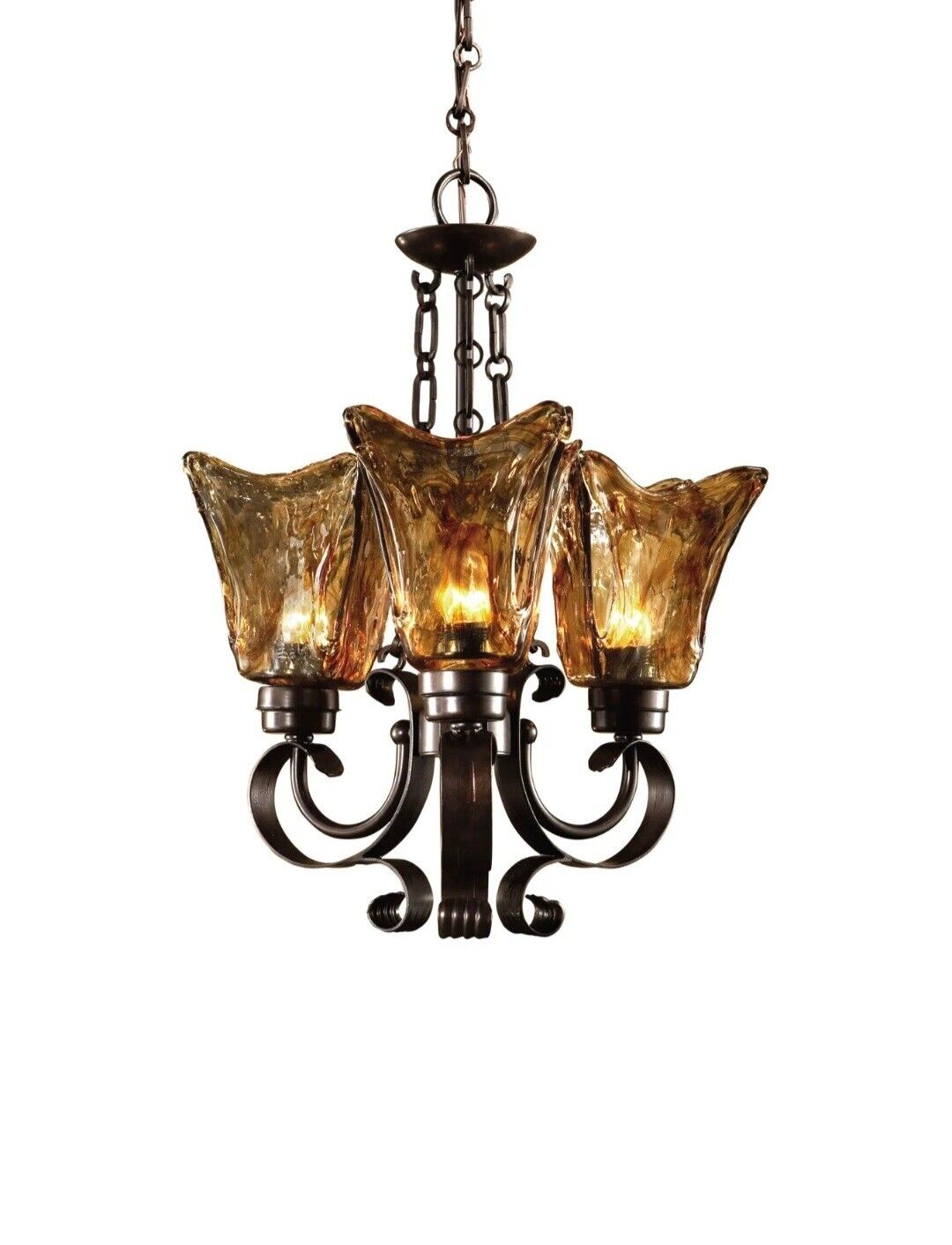 Uttermost 21008 3 Light Chandelier