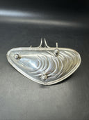 Vintage Silver Plated H&Hepns Butter Dish