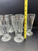 Clear Glasses For Ice Cream Dessert Parfait Milkshake/ Lot Of 6