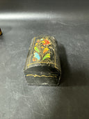 Vintage Wooden Jewelry Boxes/ Lot Of 5