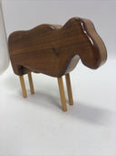 West Elm Wood Animal Decorative Decor Statue