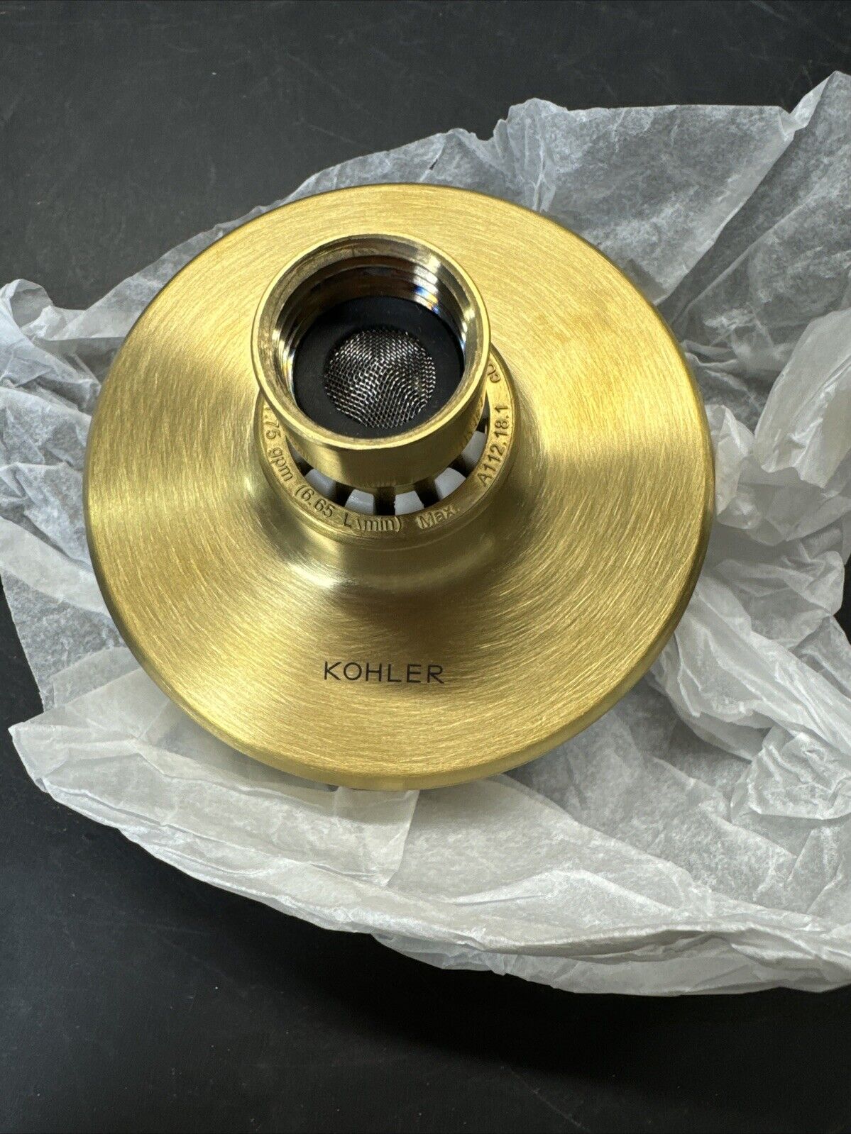 Kohler 72417-2MB Awaken G90 1.75 GPM Single Function Shower Head