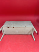 Dollhouse Furniture Vintage Rare Wooden FVC Gray Dining Table 2 Sideboards Chair