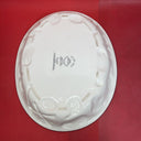 CLAY ART OVAL SERVING PLATTER / TRAY "ROMA"  VEGETABLES STONELITE HAND PAINTED