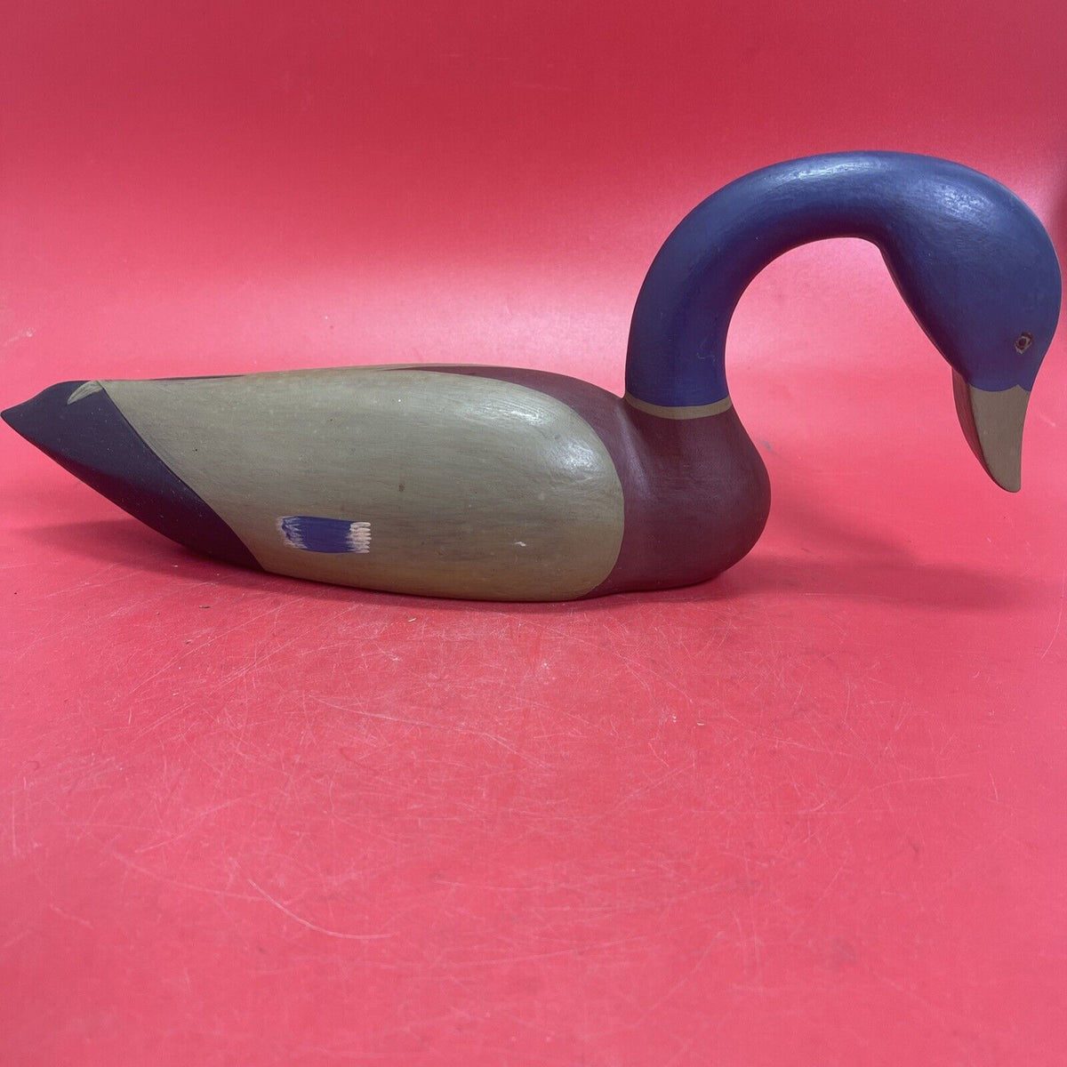 Wooden Vintage Duck 16”