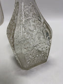 Vintage Glass Liquor Decanter with Stopper