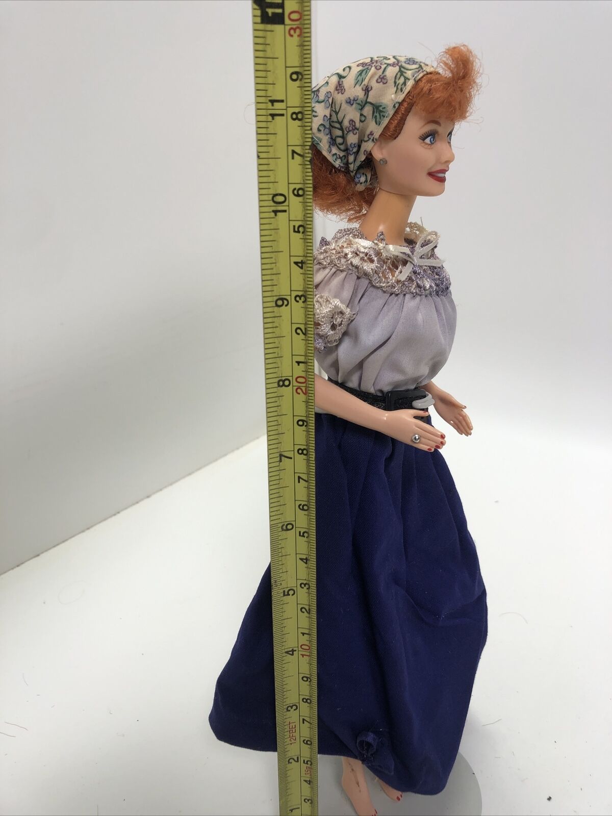 I Love Lucy Barbie Doll "Lucy's Italian Movie" Ep. 150 Grape Stomping -NO BOX 