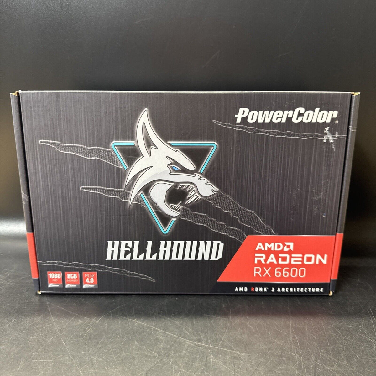 PowerColor Hellhound AMD Radeon RX 6600 8GB GDDR6 Graphics Card/ Used