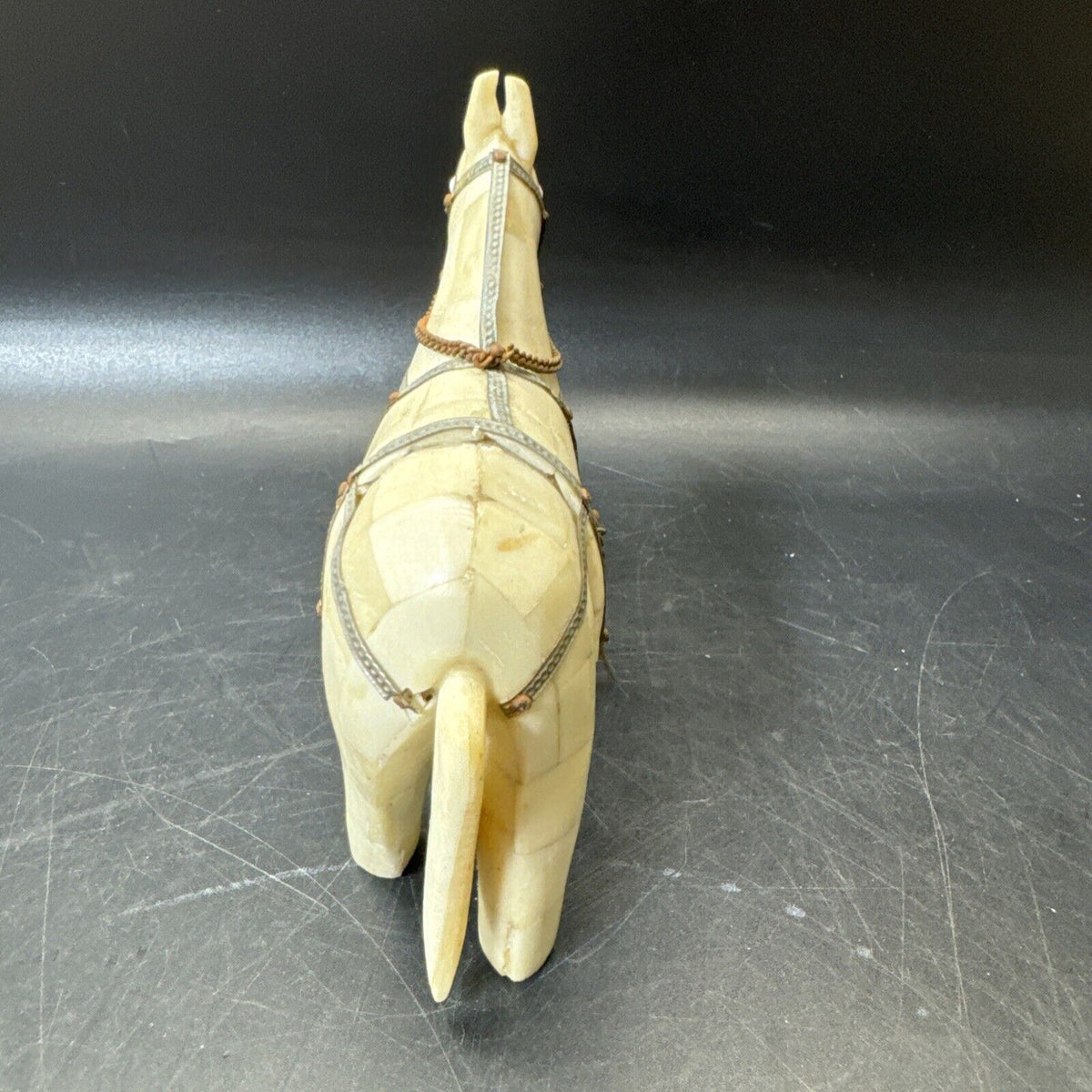 Decorative Sculpture Of Horse Made Of Bones