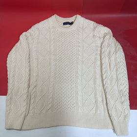 Polo Ralph Lauren Hand Knit Fisherman  Chunky Cable Knit Sweater Men’s L