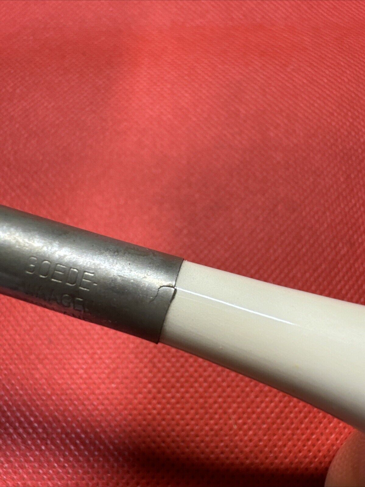 Vintage Porcelain Pipe Goede Waagen Holland