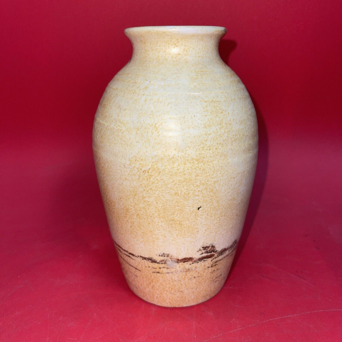 E Radford Forest Tree Vase 7”