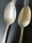 Oneida Community Par Plate Forks And Teaspoons/ Lot Of 14