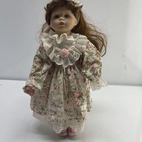 Vintage BRINN'S Marquee Collection 16" Porcelain "JESSICA" Doll 1996 NIB/ no box