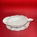 Mitterteich Daisy  Bell Oval Plates Length 16” & 12” , Sauce Boat.( Lot 3)