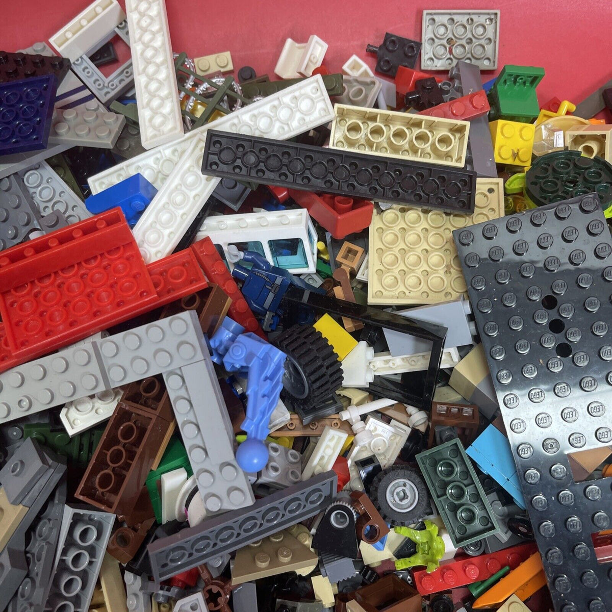 Lego Lot Bulk Mixed Building Bricks Blocks Parts Pieces Lot A 3lbs #7