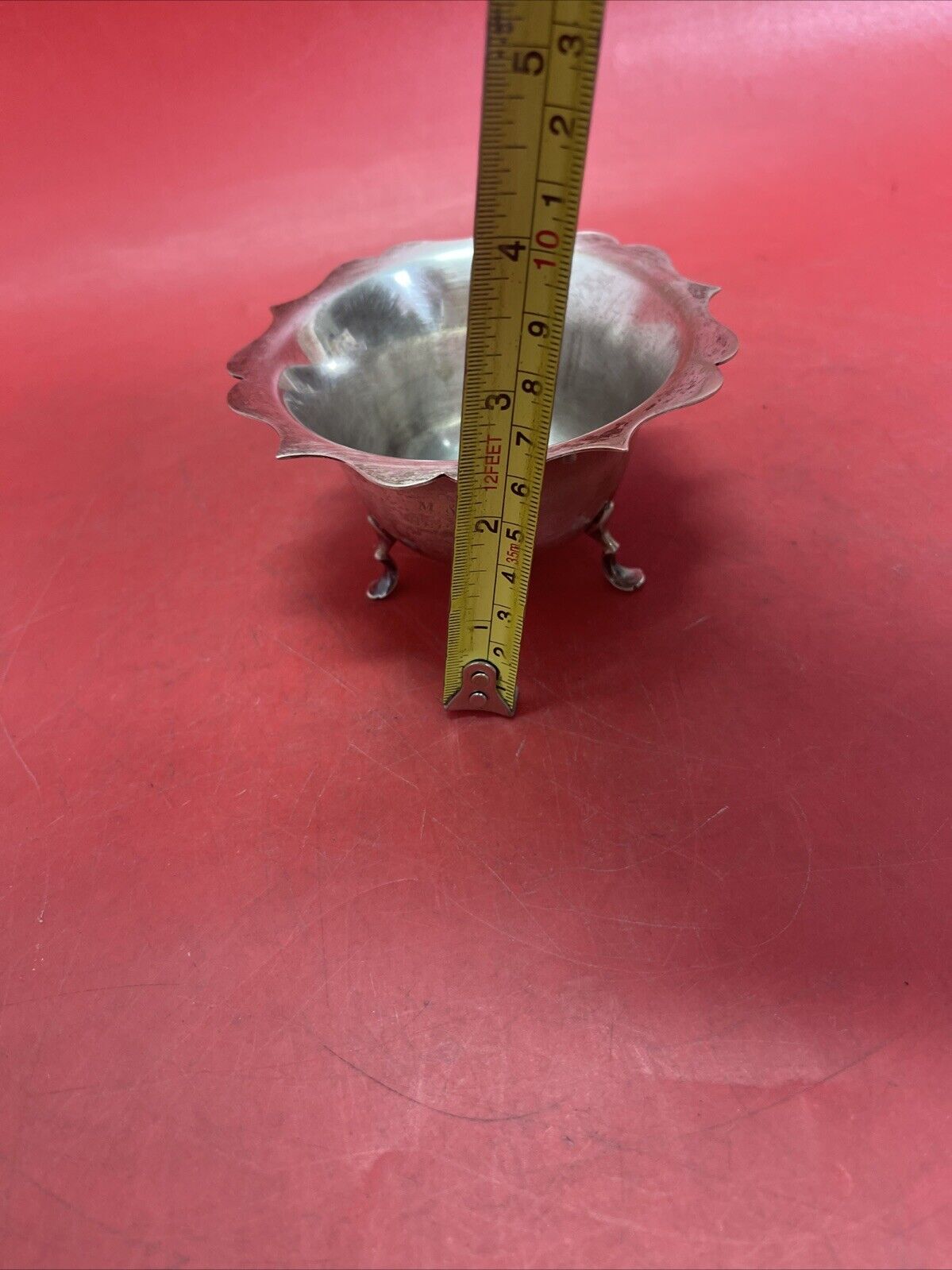 EPNS Silver Plated, Footed Creamer and Sugar (open bowl) 1916