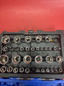 Kobalt 32-Piece Standard (SAE) and Polished Chrome Mechanics Tool Set