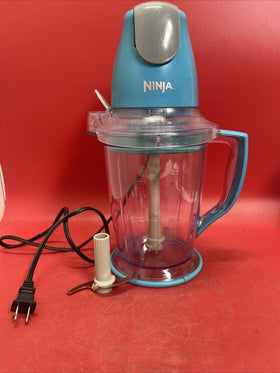 Aqua Baby Blue Ninja Blender Smoothie Drinks Storm Food Processor Master Bowl
