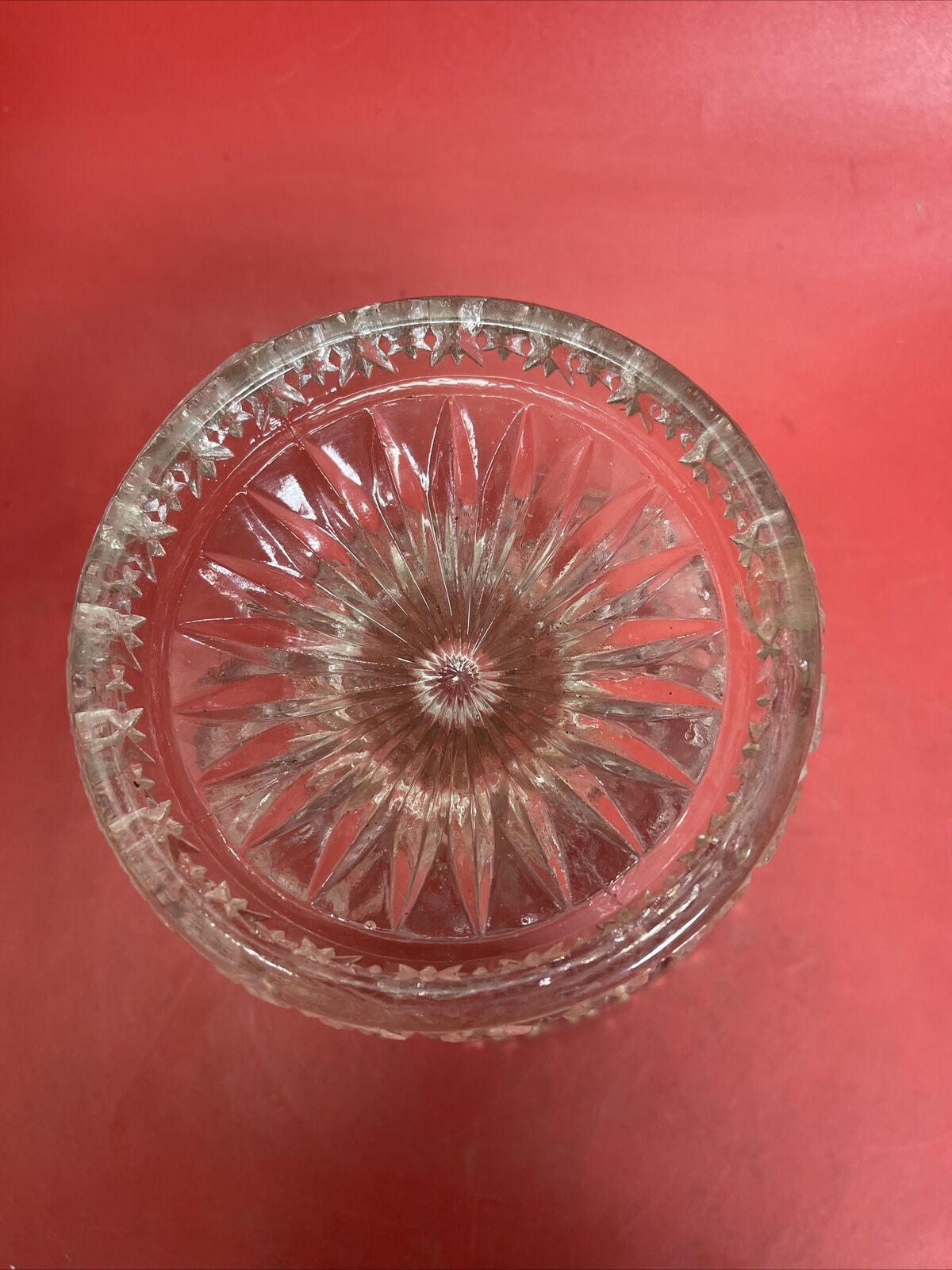 Pedestal Crystal Center Table Vase / Fruit Bowl