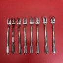 Oneida Wm Rogers AMERICAN BALLAD Cocktail Forks Set 8 #3