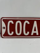 Heavy Vintage coke Coca-Cola Ave/ Advertisement Street Sign 32x6