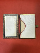 Antique Visiting Card Case with Inlay and Gilt Trim