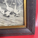 Late 1800's Walter Appleton Clark Orig Print "When an Owner Drives" Orig Frame
