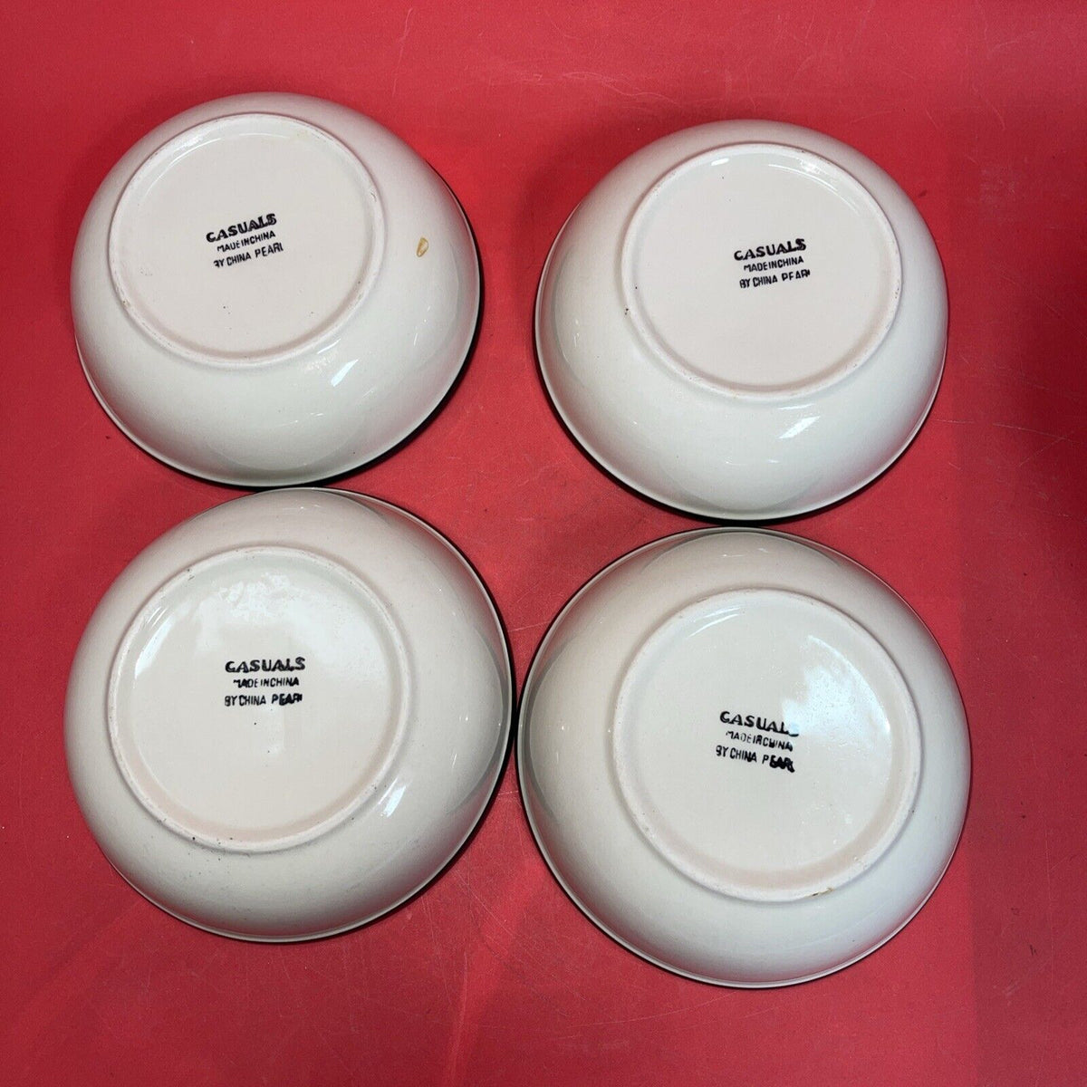 CASUALS BY CHINA PEARL Soup/Cereal Bowls Lot 7