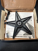 Vintage Building Cast Iron STAR 8in/ The Box Is Damage