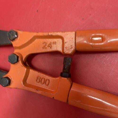 HDX 24" Heavy Duty Bolt Cutter Orange 600mm / Cap 10mm /