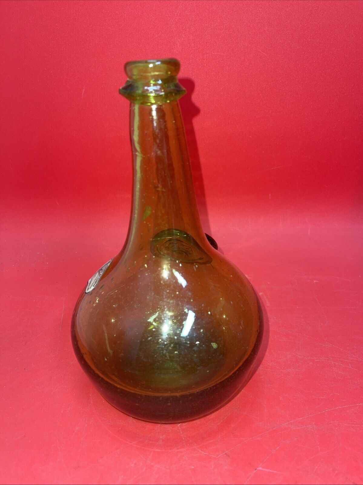 Vintage Colonial Style Handmade Bottle from Jamestown, Virginia (ERC)