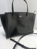 Kate Spade Hayden Jackson Street Leather Satchel Black