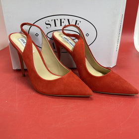 Steve Madden Dulce - Red Suede - 8 M
