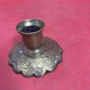 Vintage Chinese Brass Candle Stick Holder  Pattern
