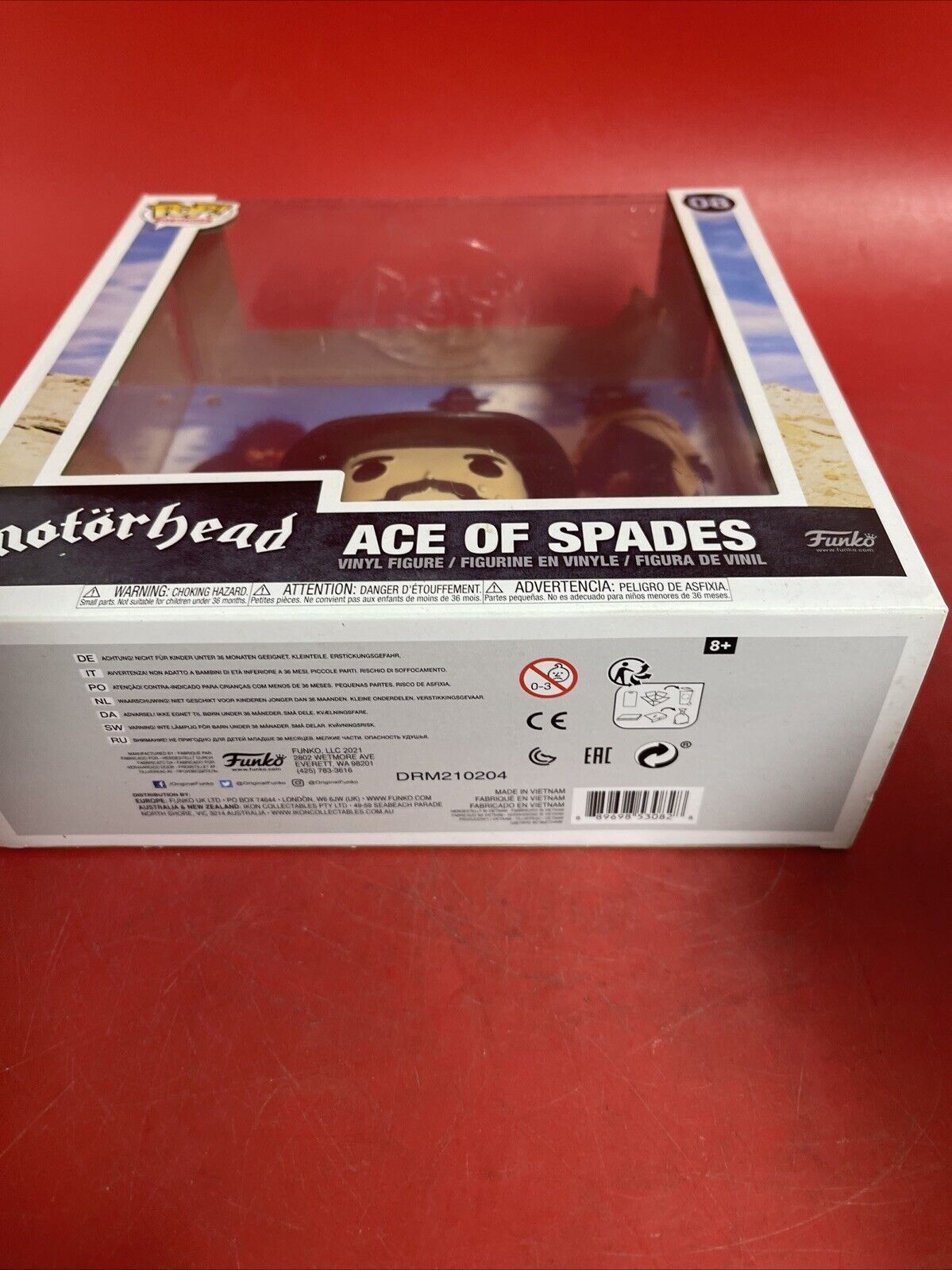 Funko Pop! Album Cover with Case: Ace of Spades #08,Areyou Experienced #24