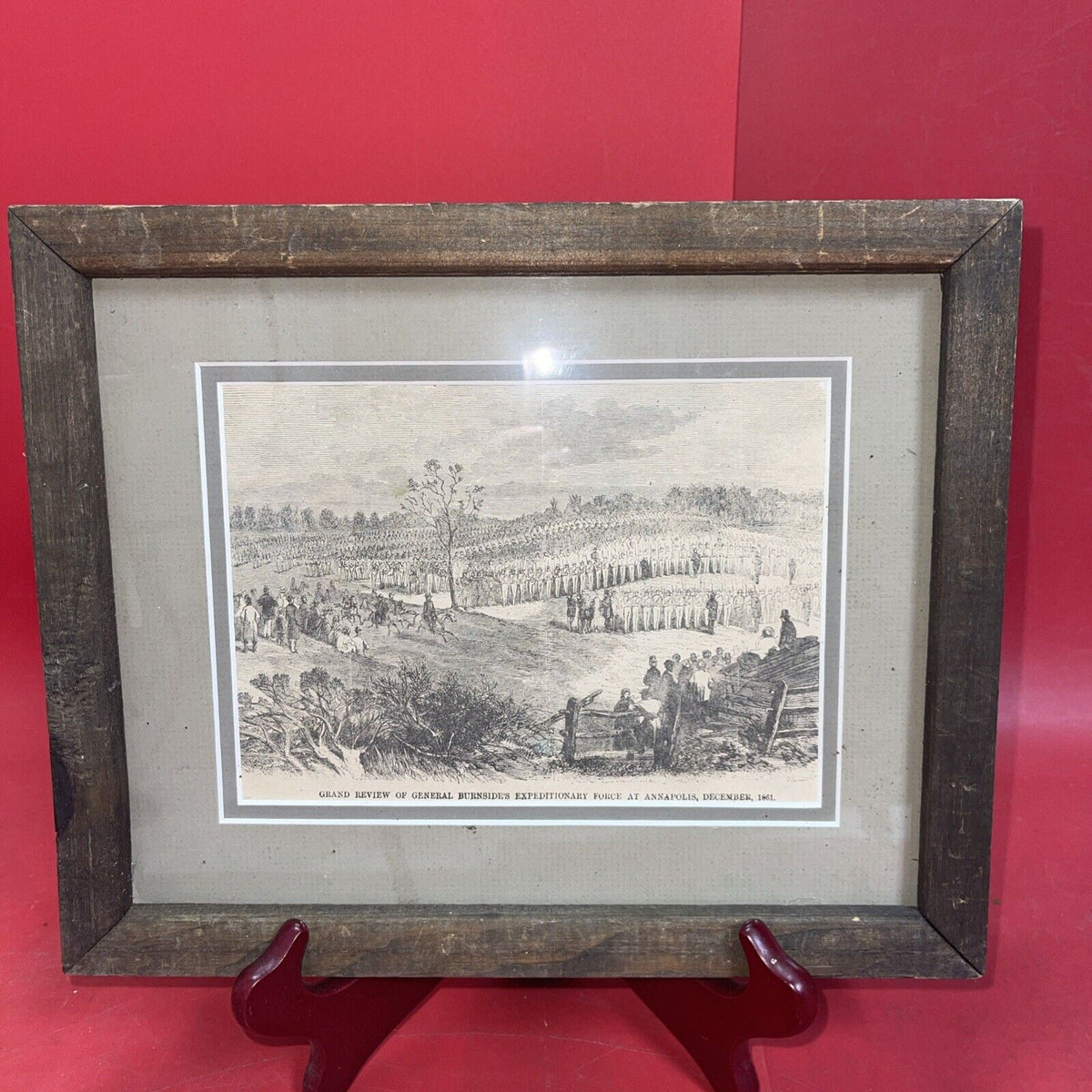 Grand Review Of General Burnside’sExpeditionary Force At Annapolis,1861,Print