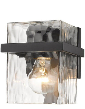 Z-Lite 1938-1S-MB Bennington 1 Light 6 inch Matte Black Wall Sconce Wall Light