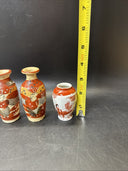 Vintage Japanese Mini Vases/ Set Of 4