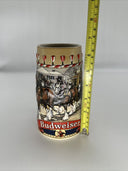 Vintage Budweiser Clydesdale Beer Stein Mug/Set Of 2