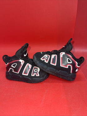Nike Air Uptempo Black CK0825-010 Toddler Shoes - Size 7C